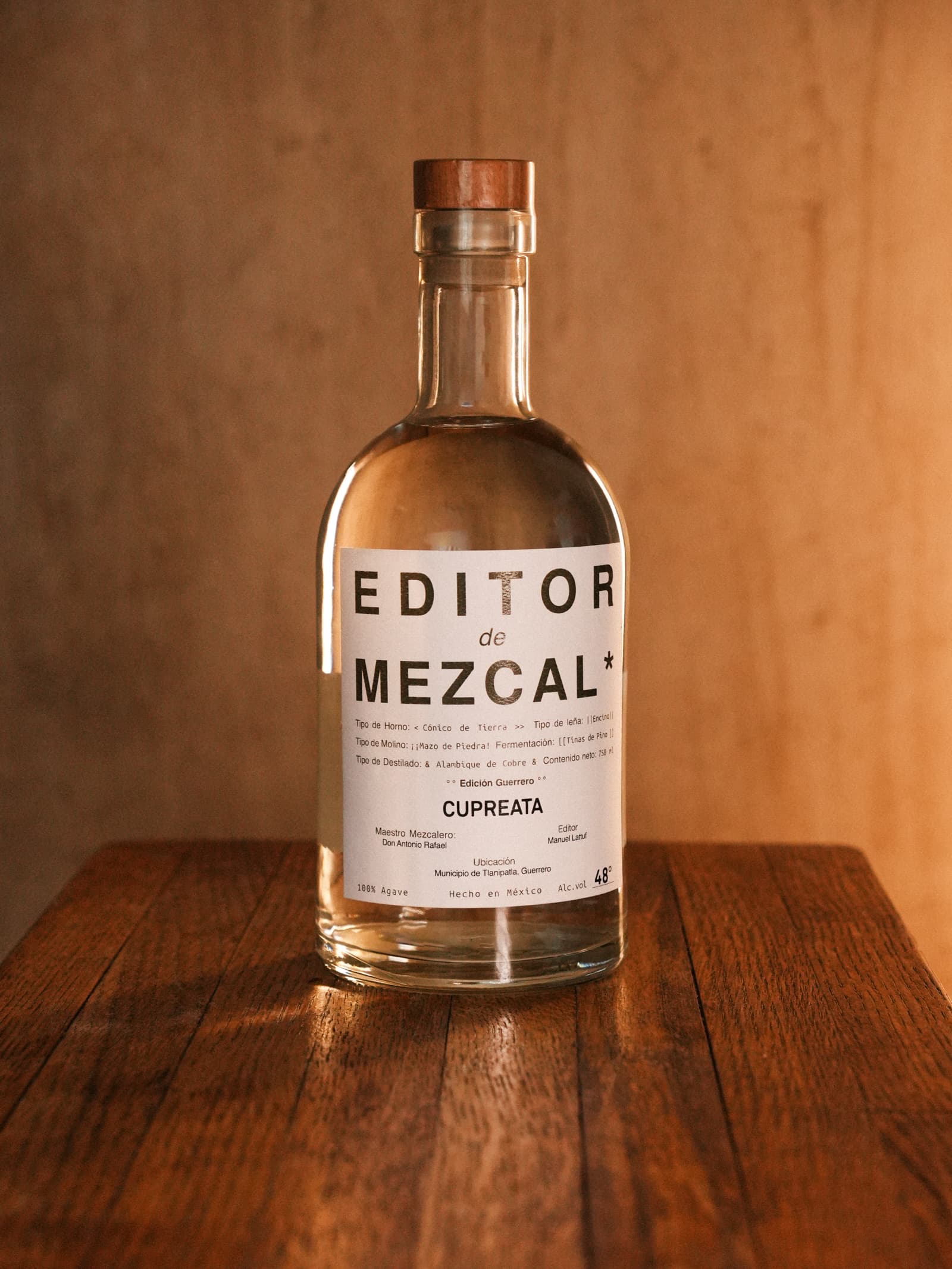 Editor de Mezcal — Cupreata